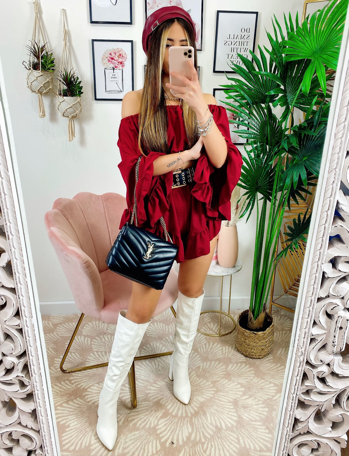 Completo due pezzi bordeaux