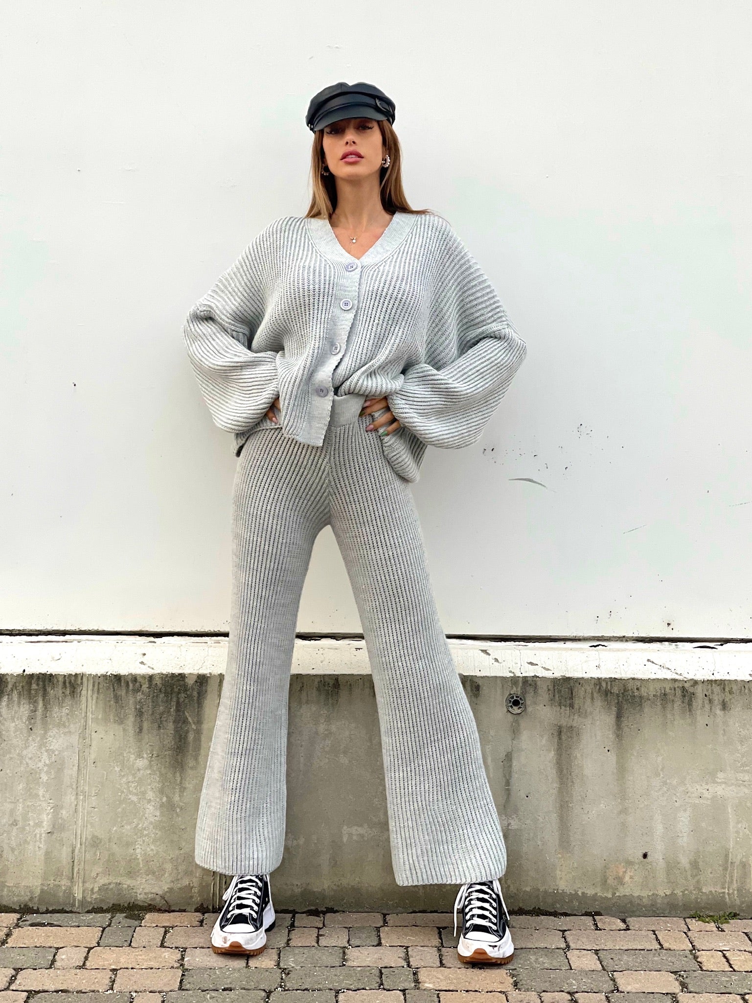 Completo Matchy grigio chiaro