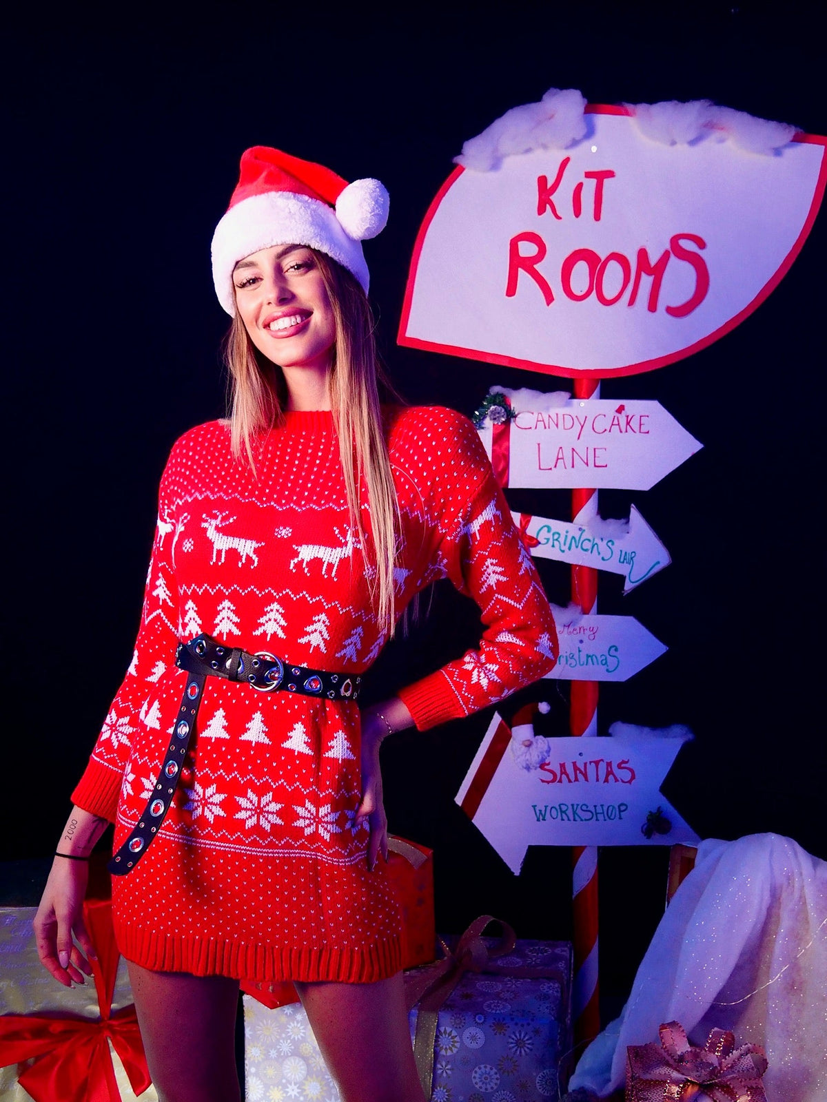 Abito Christmas rosso