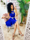 Abito principessa Summer Blu