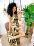 Dress Afrodite stampa etnica
