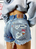 Short Levi’s Vintage con stampa Paperina bagno medio/chiaro
