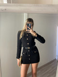 Completo giacca e gonna in tweed