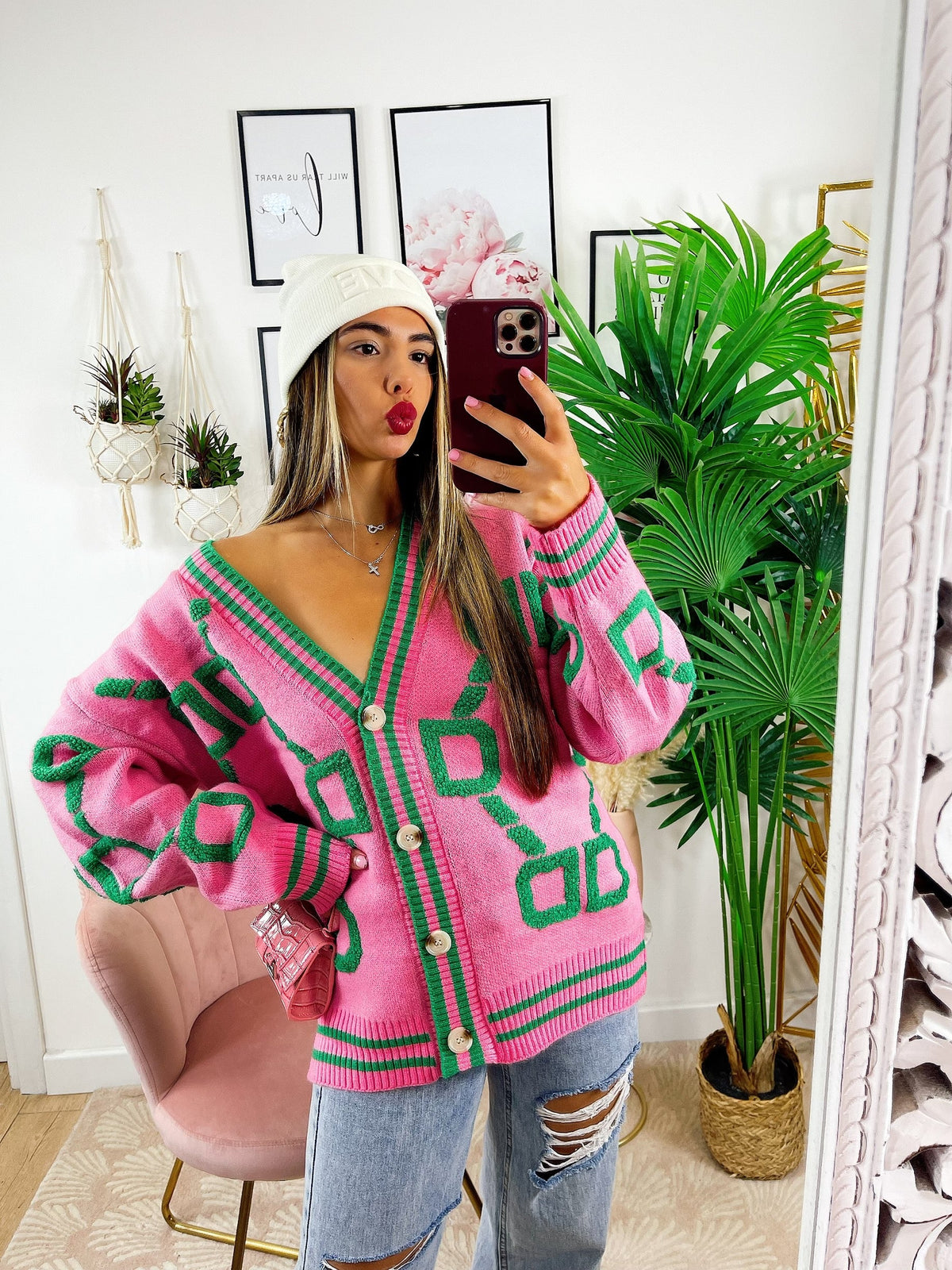 Cardigan influencer Top quality