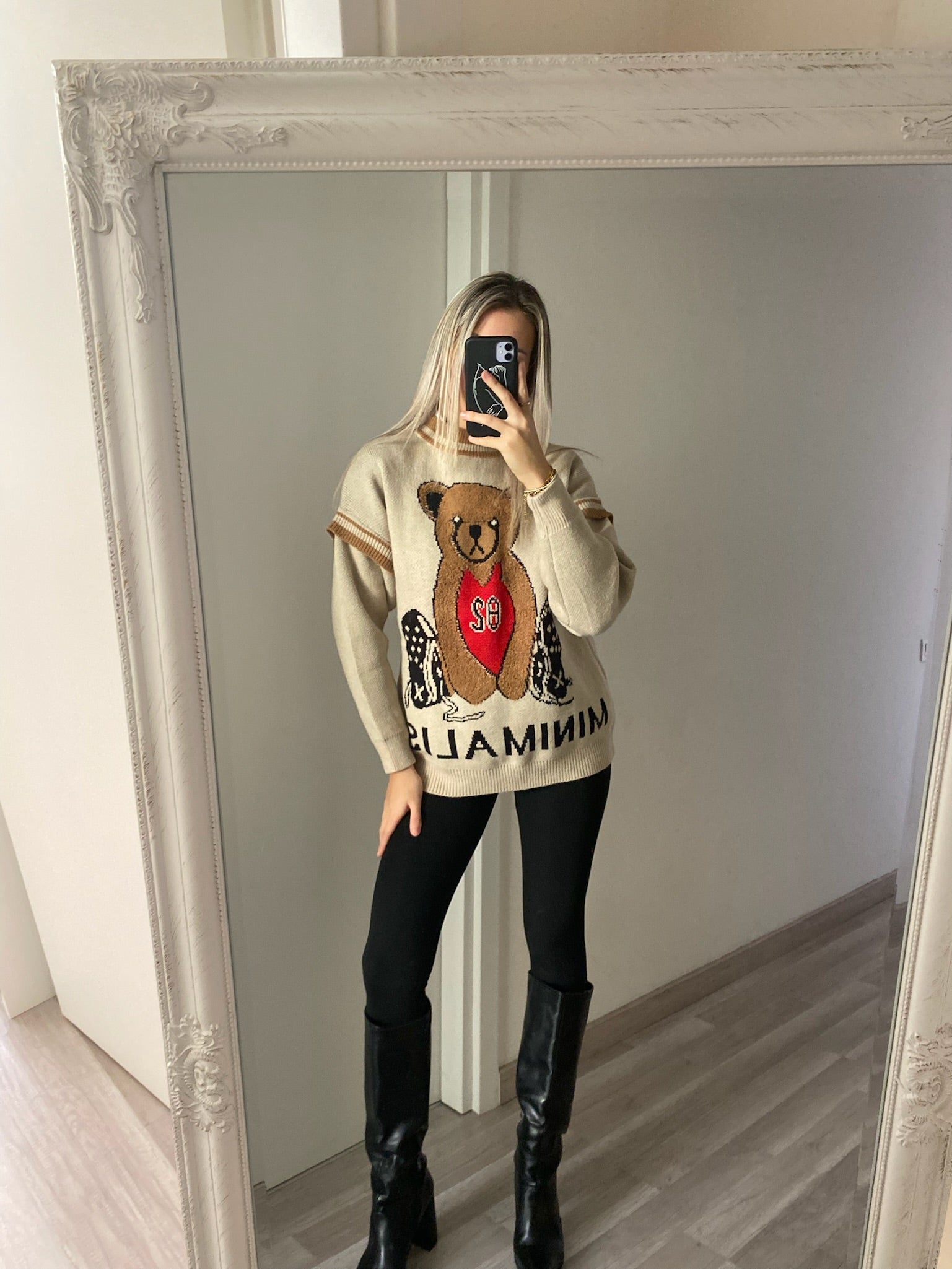 Leggins termico nero