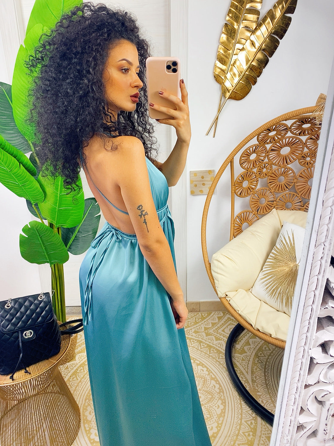 Dress Afrodite Verdeacqua