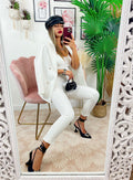 Coordinato tre pezzi Bianco
