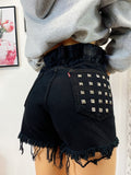 Short Levi’s Vintage con Borchie Nero