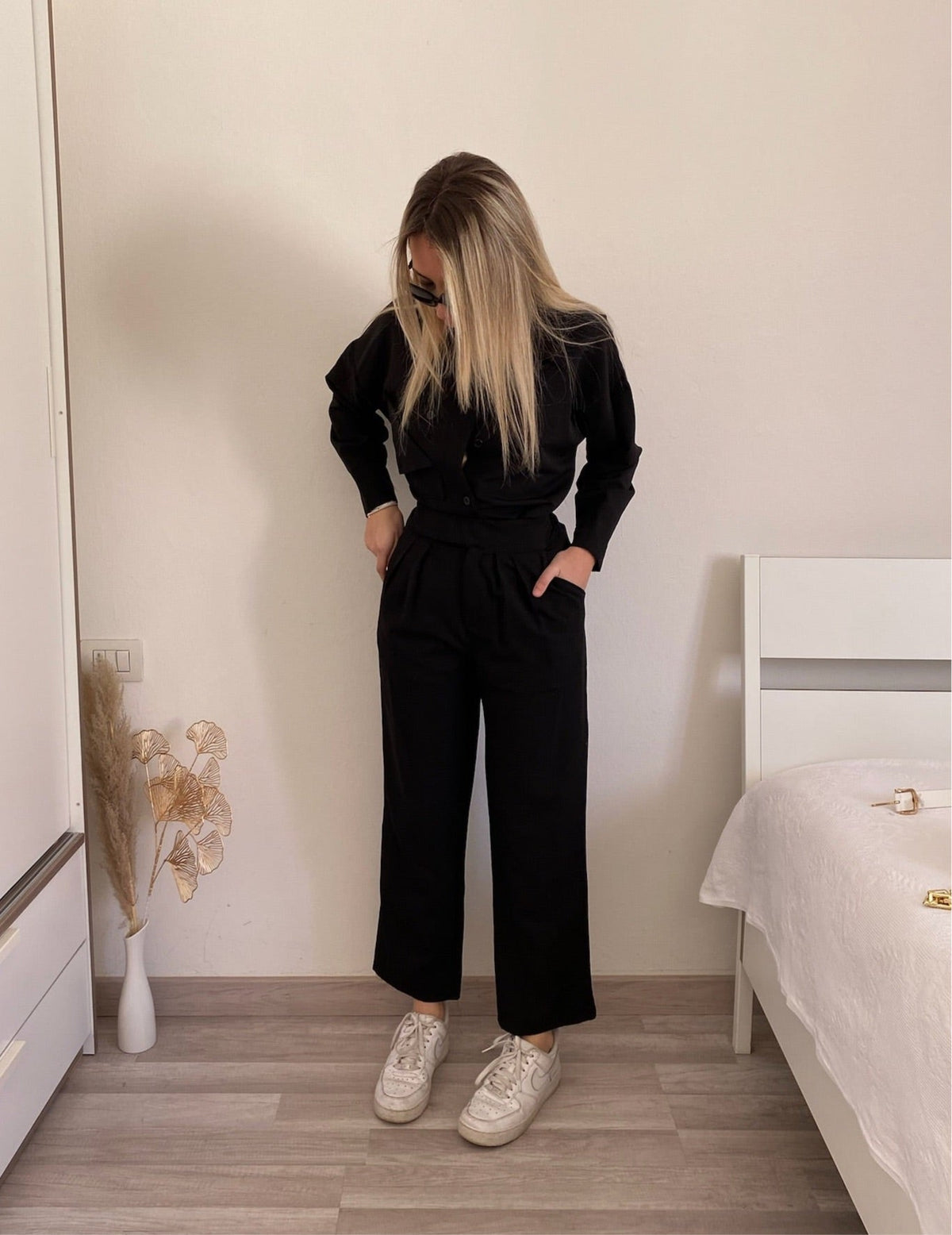 Completo sportivo nero