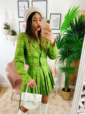 Completo Giacca Corta e Gonna Verde