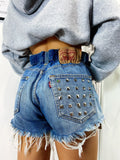 Short Levi’s Vintage con Borchie bagno medio