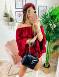 Completo due pezzi bordeaux