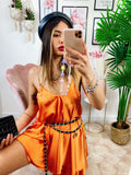 Abito con catenina Arancio