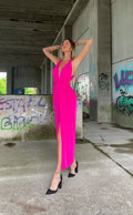 Dress Red Carpet con due spacchi