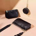 Set 3 bag con catena oro