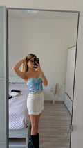 Top rainbow spalline in strass