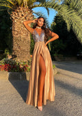 Afrodite con paillettes gold