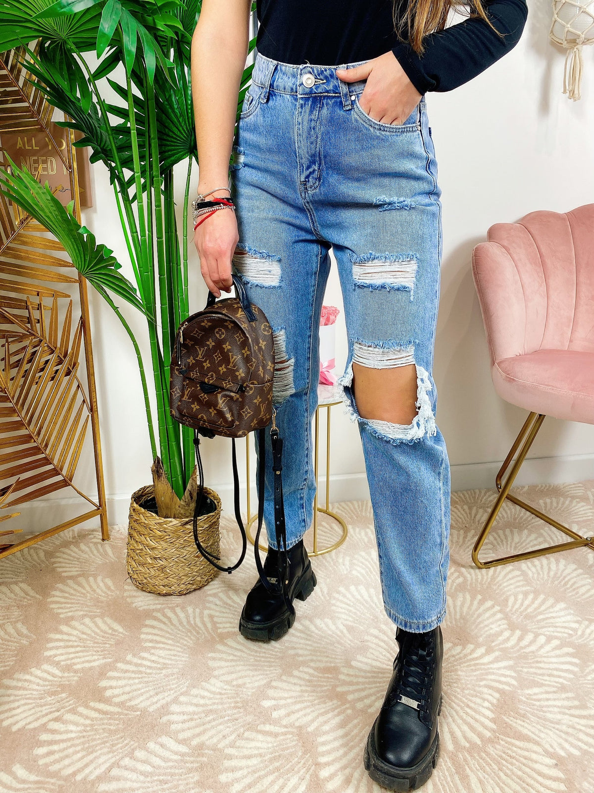 Jeans con strappi