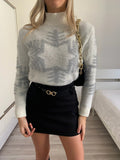 Gonna in tweed nera