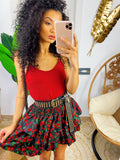 Body/costume glitter schiena aperta