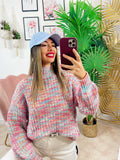 Maglione influencer dettaglio unicorno