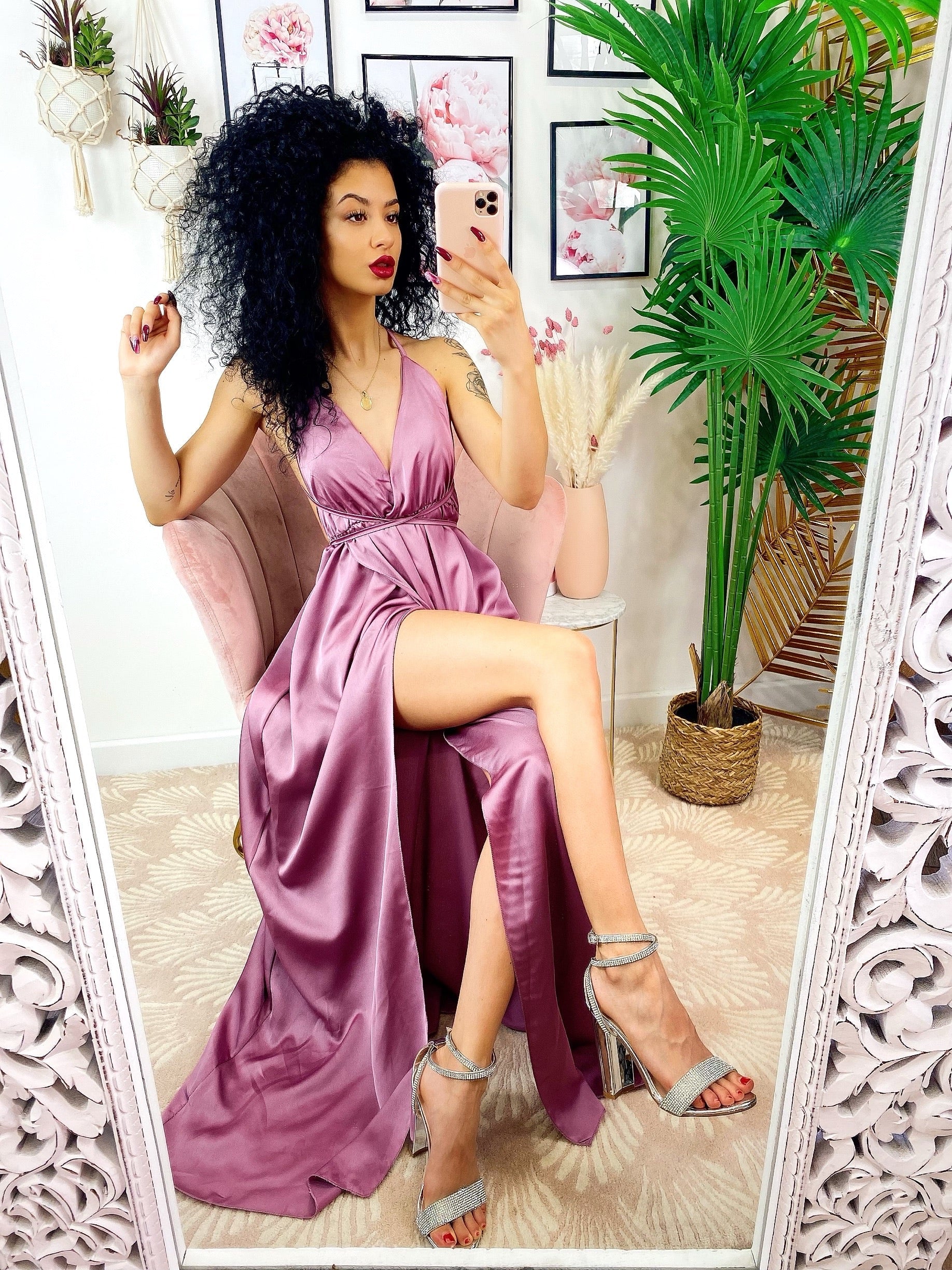 Dress Afrodite glicine