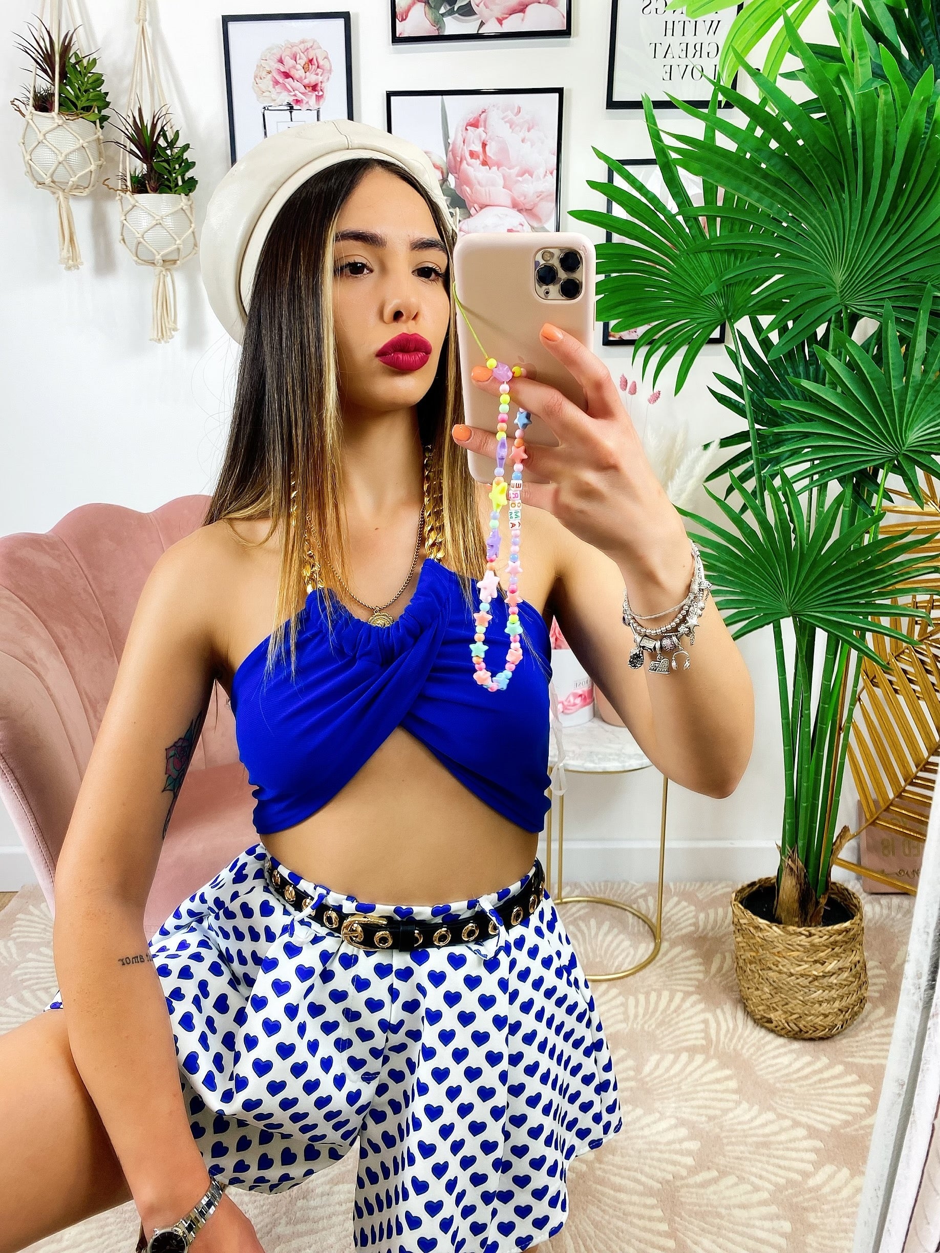 Short con Cuori