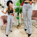 Pantalone a Righe a zampa