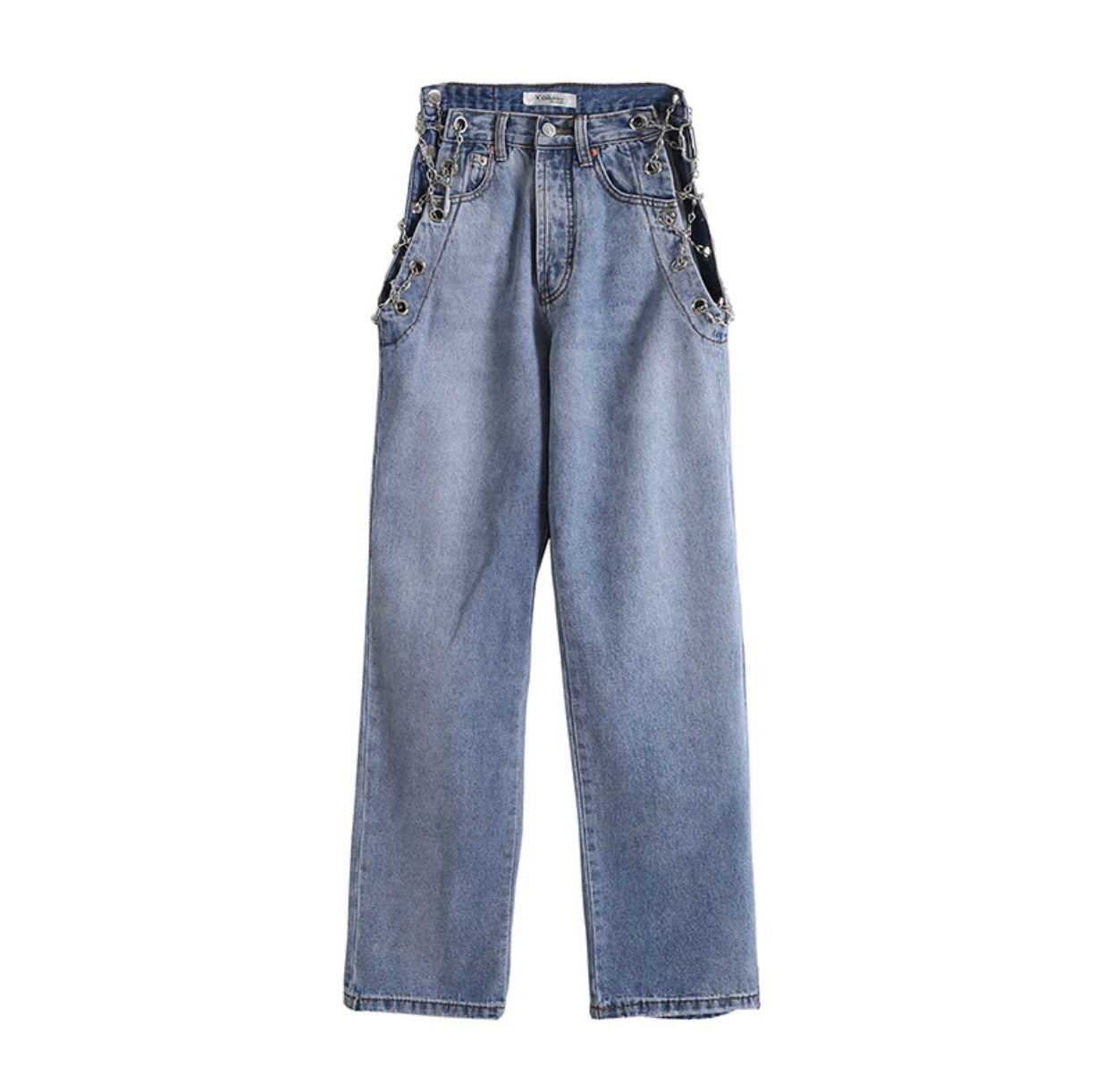 Jeans con catene
