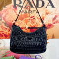 Pochette a mano nera