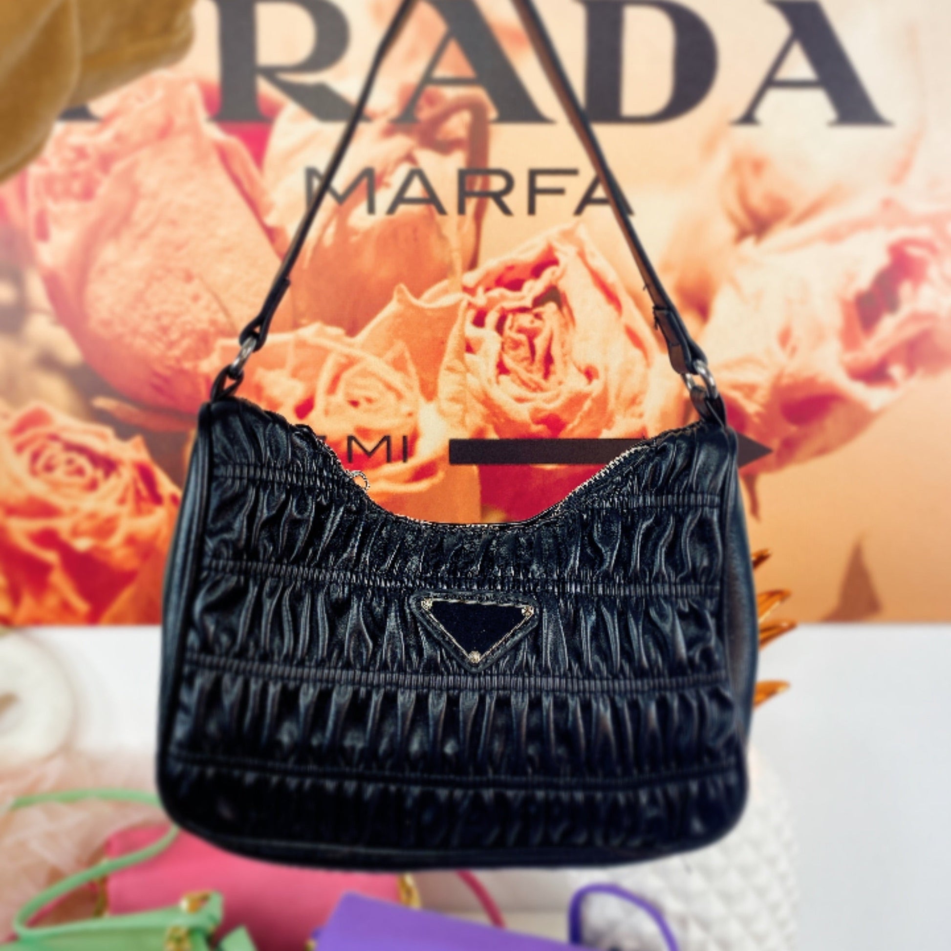 Pochette a mano nera