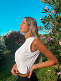 Top bianco easy