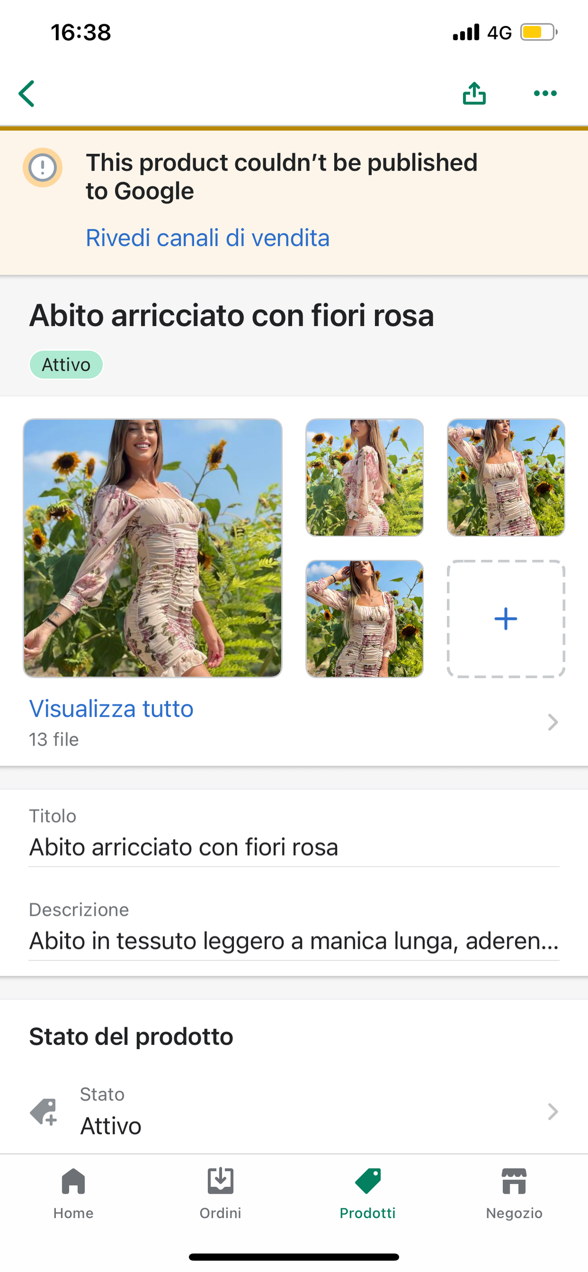 Abito in maglia a trama nude
