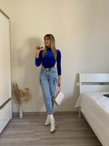 Body in ciniglia con frange