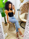 Body in trama animalier nero