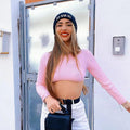Top leggero Rosa