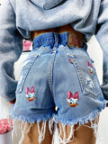 Short Levi’s Vintage con stampa Paperina medio chiaro