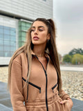 Tuta intera Camel con zip