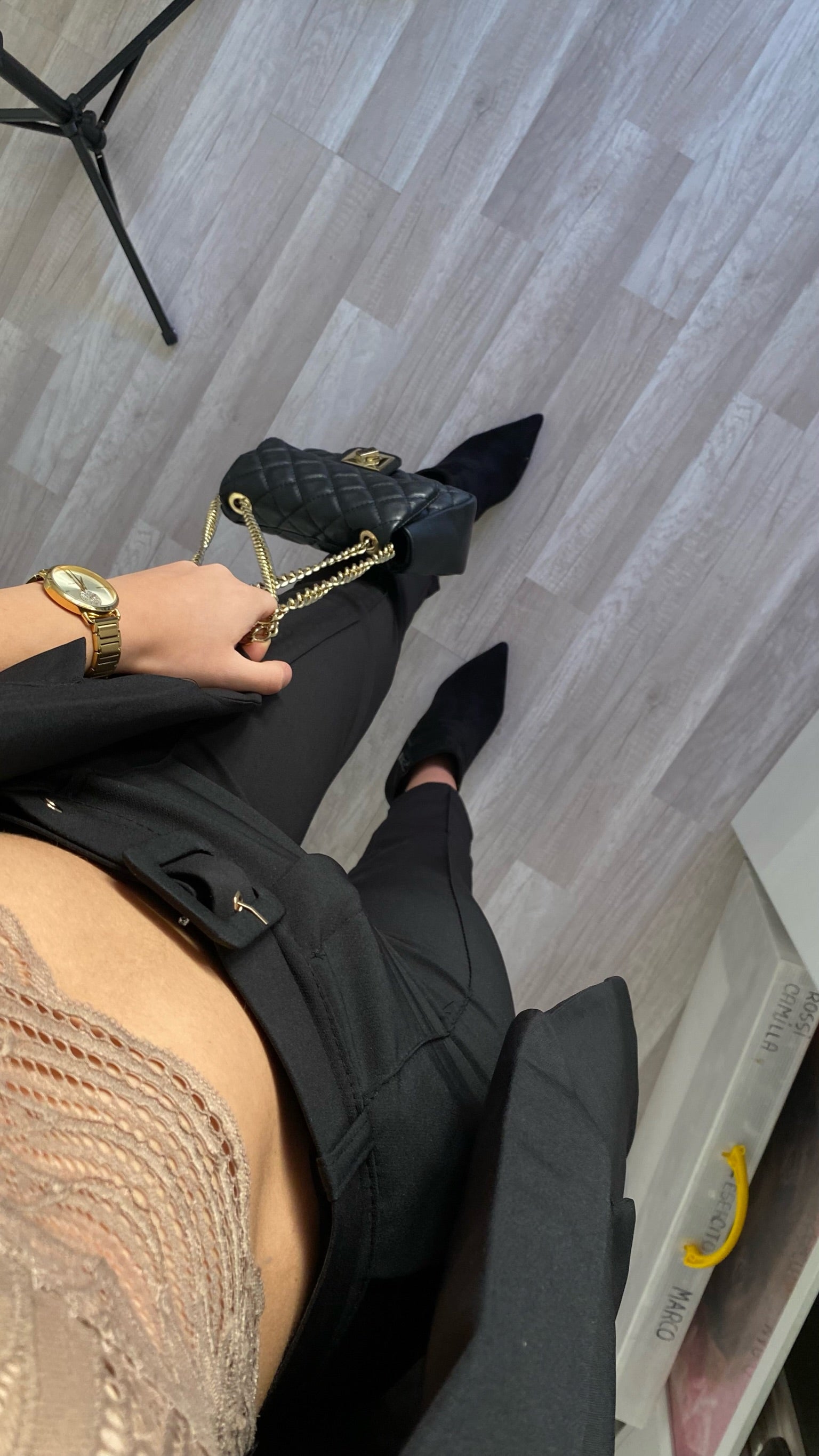 Completo giacca e pantalone nero