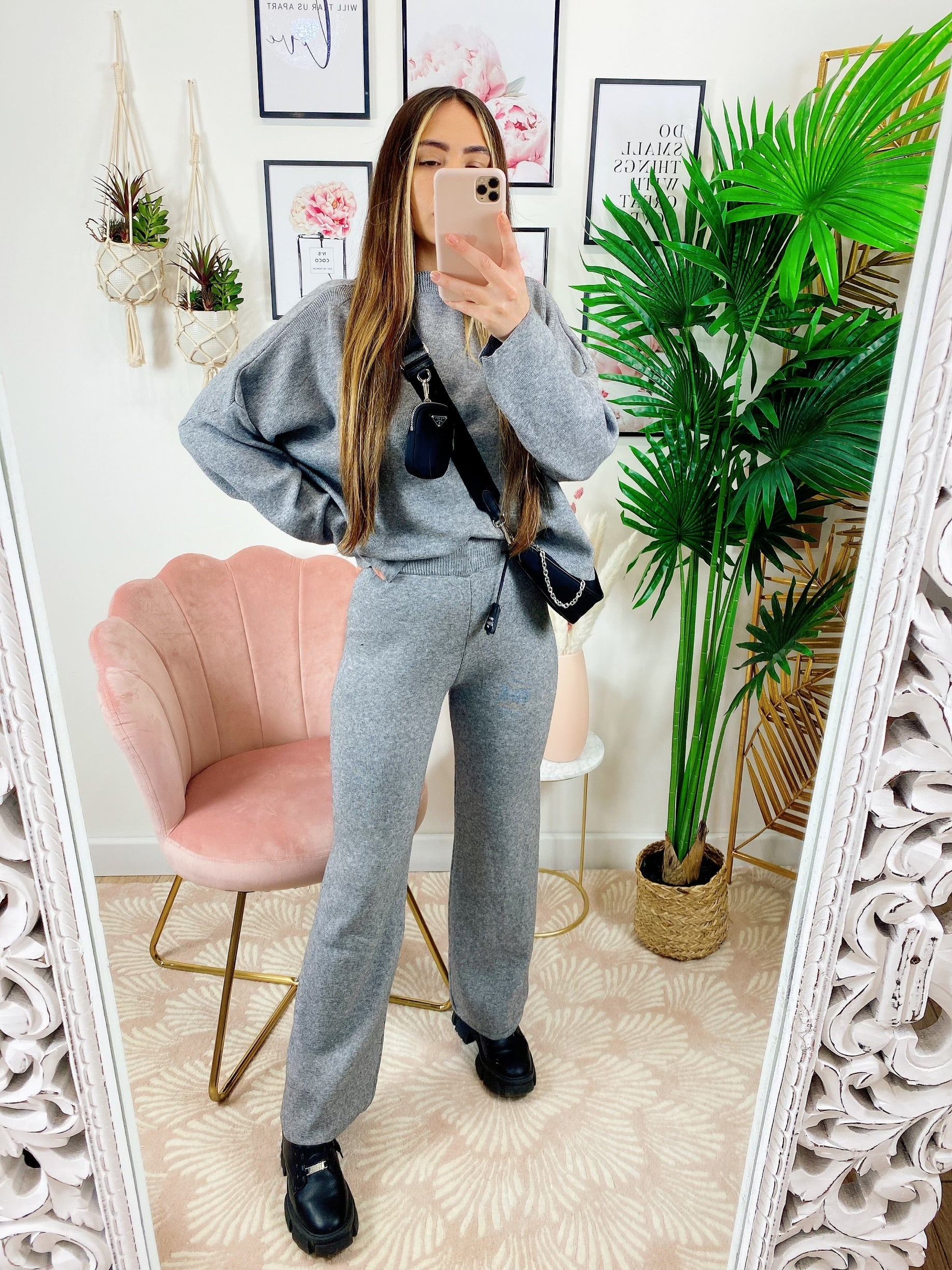 Completo Maglia e pantalone quality Grigio