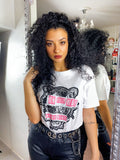 T-shirt bianca con stampa