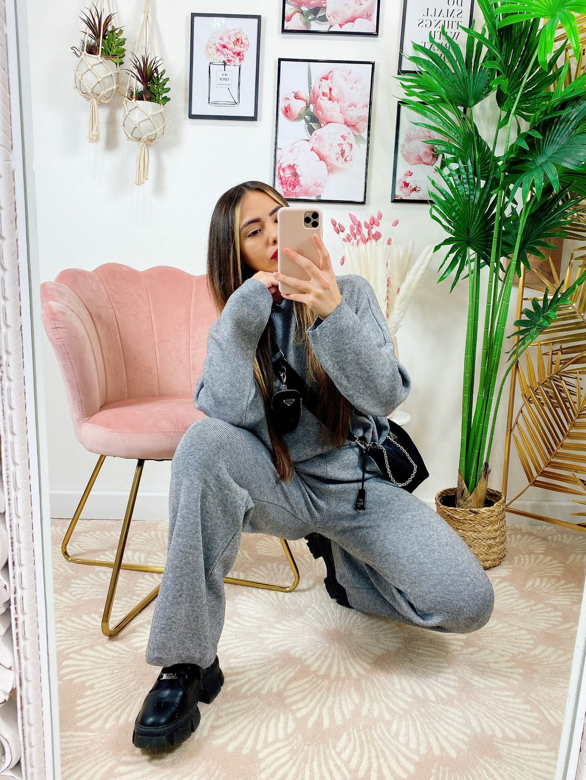 Completo Maglia e pantalone quality Grigio