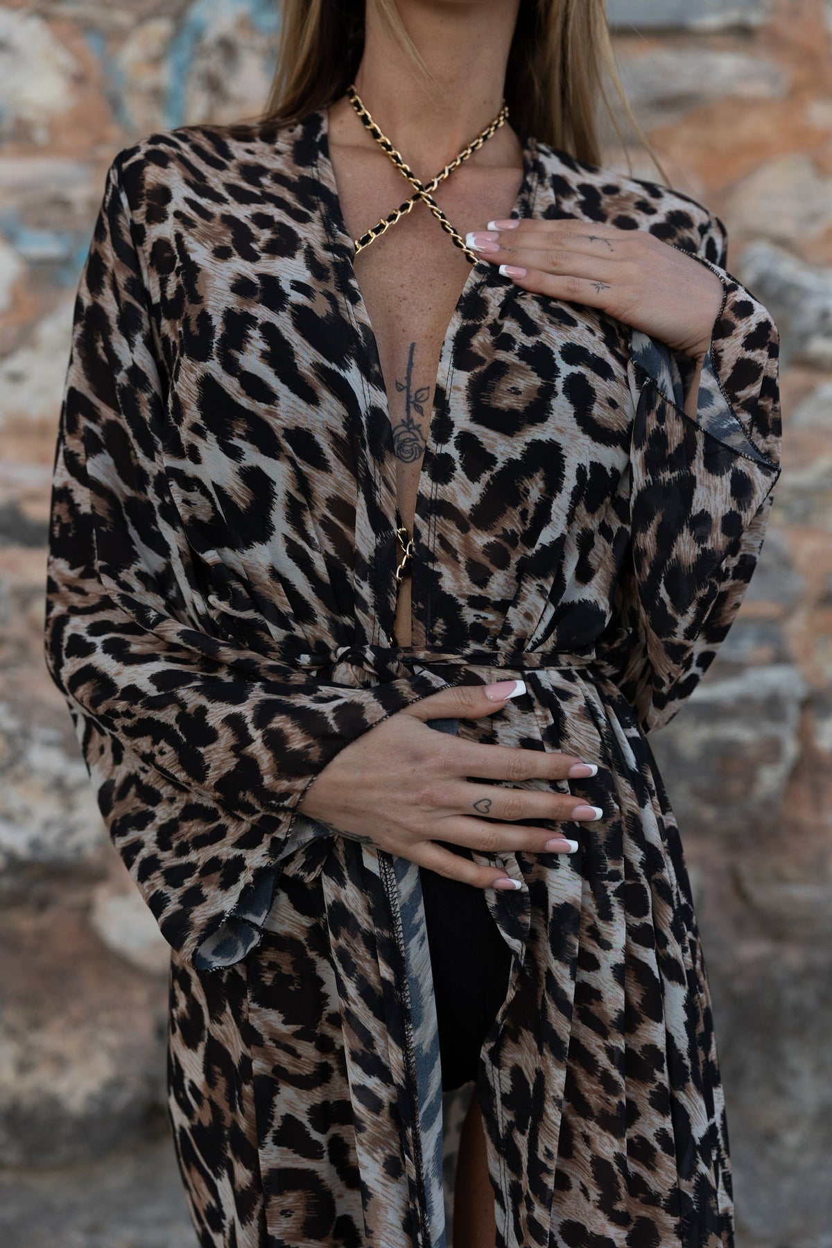 Kimono animalier