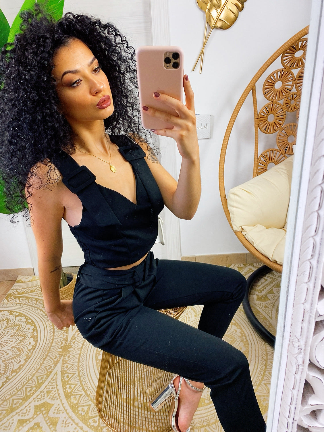 Completo top e pantalone