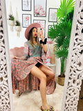 Kimono o abito etnico Base Rosa