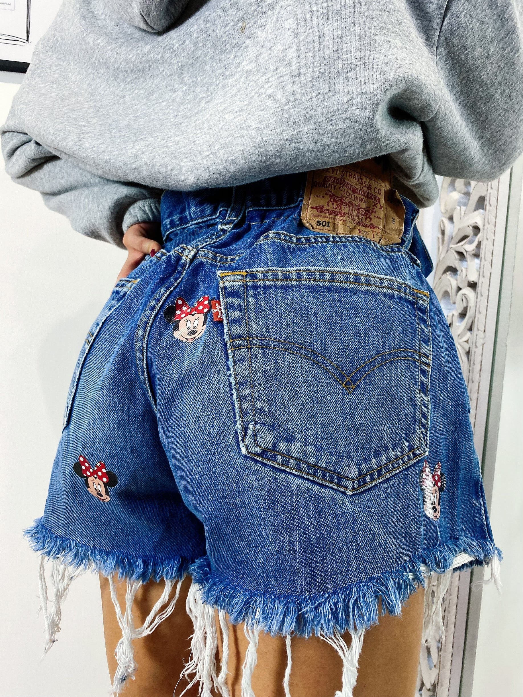 Short Levi’s Vintage bagno scuro con stampe