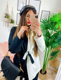 Completo giacca e Pantalone black white