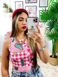 Body Cool sgambato con scritte