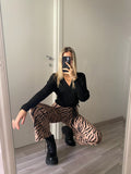 Scaldacuore in lurex nero