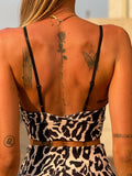 Completo animalier top e pantalone